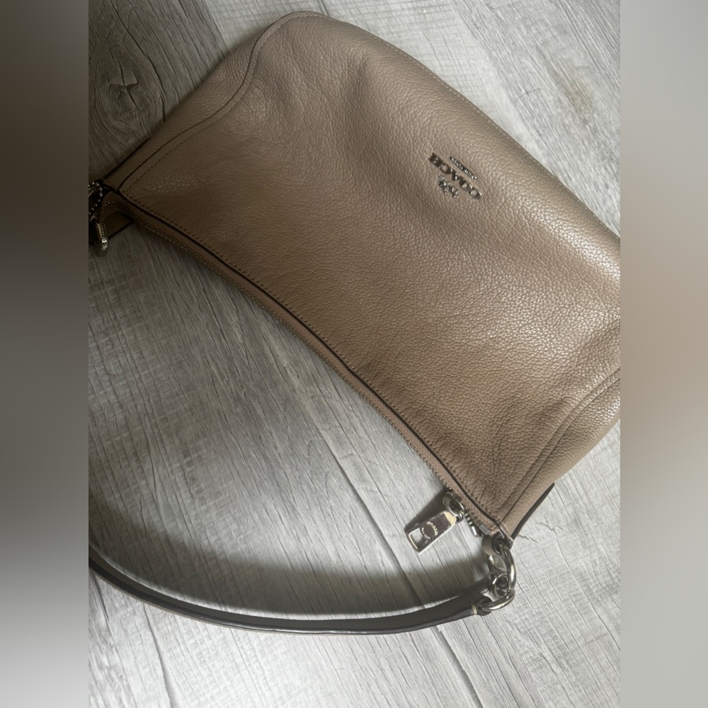 Tan Leather Coach